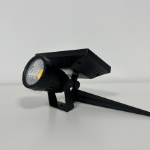 Solárna zapichovacia čierna LED lampa 2W IP65